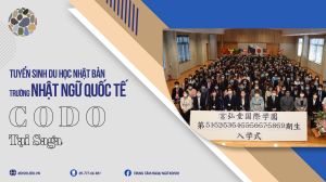 Học viện Quốc tế CODO tuyển sinh du học Nhật Bản